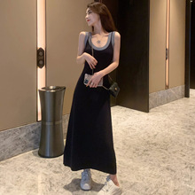 吊带连衣裙2024夏季新款女装气质时尚高级感小众设计显瘦减龄裙子