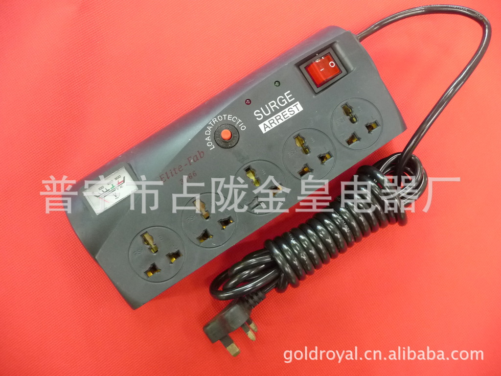 POWER SOCKET SURGE ARREST 3166 con enchufe de medidor de salida APCC