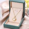 Necklace stainless steel, elite fashionable chain for key bag , wholesale, does not fade