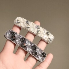 新商品の超フラッシュドリルbbクリップの気質は前髪クリップのトップクリップの後頭部の砕毛クリップの甘い髪飾りの現物です。