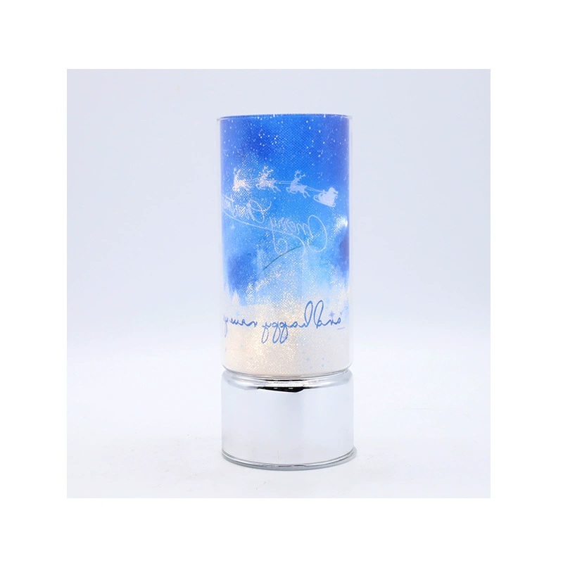 Tea cup, glass LED lights, lampshade
