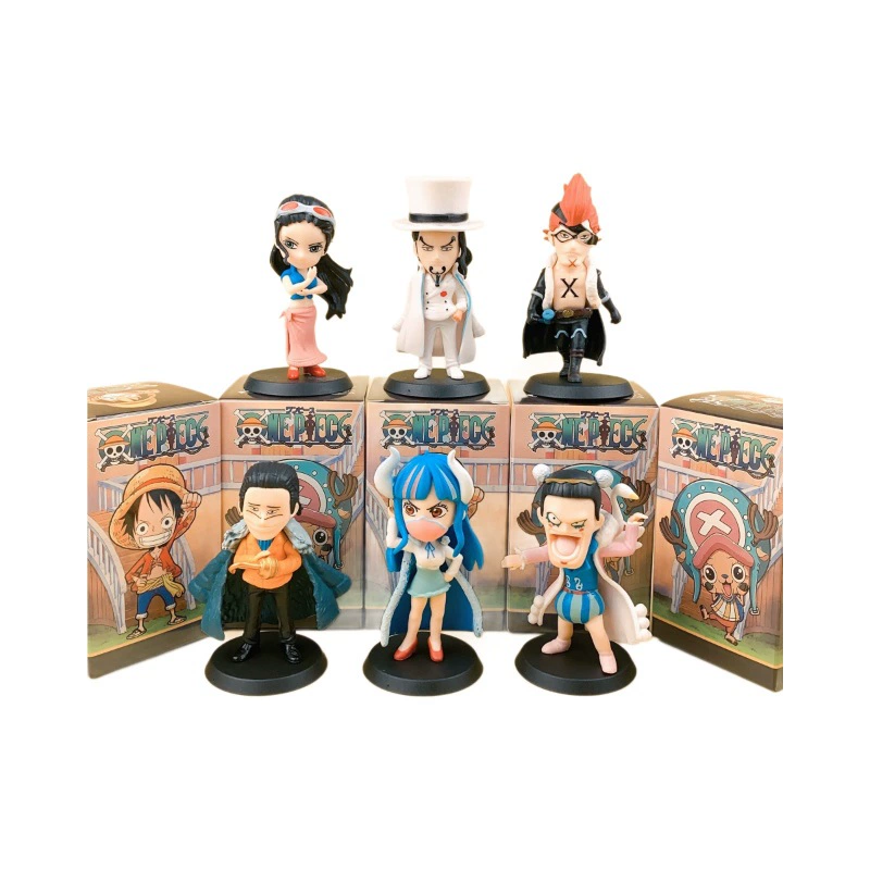 Спот мгновенная доставка фигурка One Piece слепая коробка Сааб Луффи Зоро Санжи Эйс модель кукла украшения день рождения