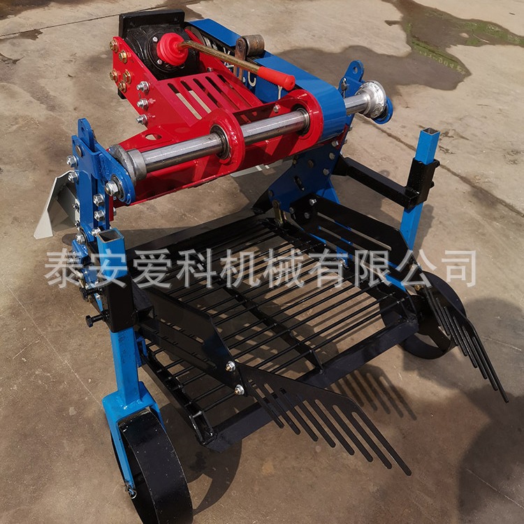 新款手扶车带大蒜收获机收大蒜土豆花生红薯芋头药材收获机