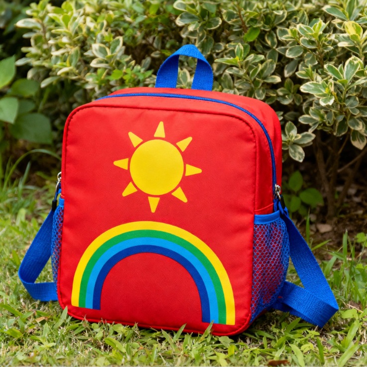 新款儿童书包韩版卡通幼儿园男女童小背包可爱时尚印花学生双肩包