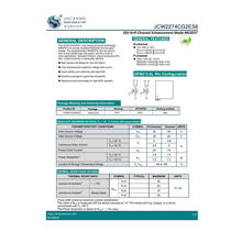 ԭ�b��ƷJCW2274CG2ES6 DFN2*2-6L 20V 6A �NƬmos�� ��Ч����