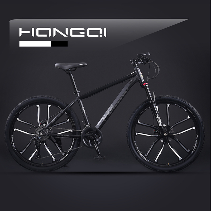 Tienda insignia oficial de la bandera roja aleación de aluminio bicicleta de montaña hombre adulto vehículo de carretera de velocidad variable de carretera juvenil exhibición