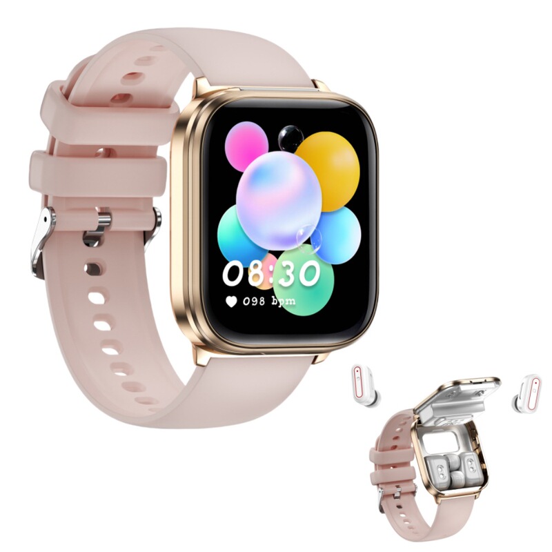 Thin and Light Flip Cover X9 Smart Watch Bluetooth Headset Two-In-One 1.85inch Screen Tws Call Music Cross-Border