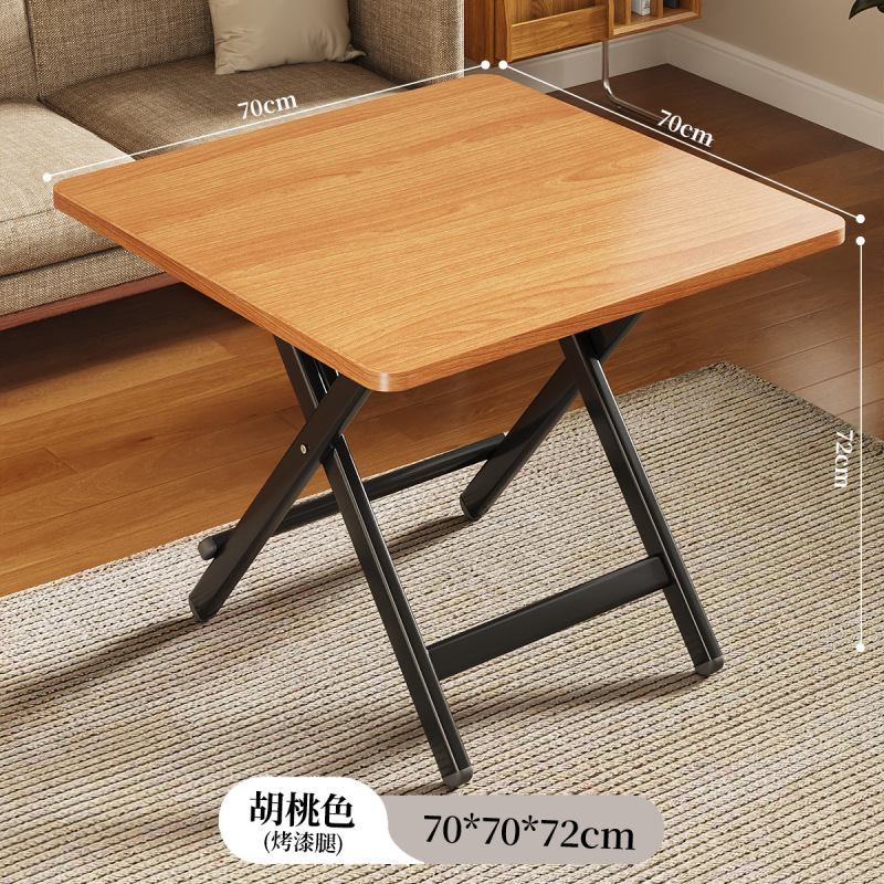 折りたたみテーブル、ダイニングテーブル、家庭用小型テーブル、簡易丸テーブル、賃貸住宅、屋外ポータブル屋台、食事用正方形テーブル|undefined
