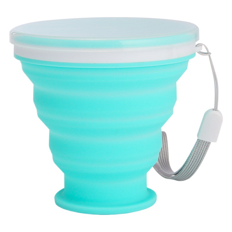 Outdoor Sports Silicone Water Cup, Portable Foldable Cup for Business Trips, Travel Multifunctional Retractable Mouthwash Cup, Small Water Cup