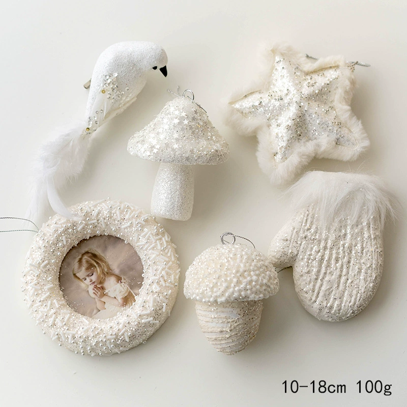 Новогодние украшения — коллекция золотого шампанского, assorted шары, звезды и банты, размеры 6–23 см