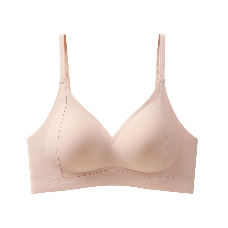 Wireless bra, thin underwear, supporting push up bra, sexy bra top