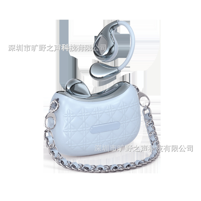 yx46蓝牙耳机工厂私模现货小香风ows挂耳智能AI翻译耳挂式蓝牙5.4|undefined