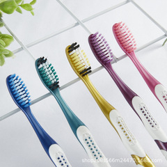High-quality toothbrush wholesale fine filament soft bristle toothbrush adult large head toothbrush independent packaging toothbrush high-density bristles