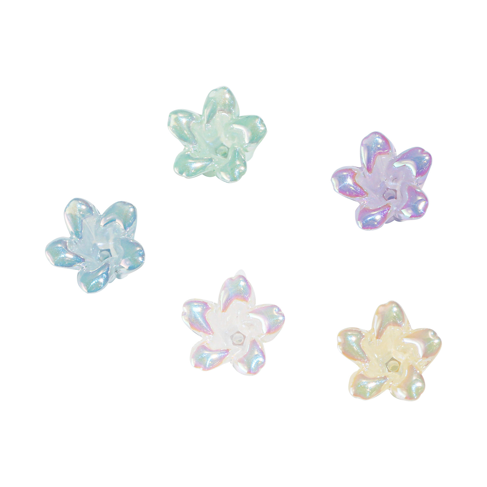 Cuentas de Flor de Lirio de los Valles, Cuentas Sueltas de Flor de Lirio, Bola de Flores, Accesorios de Joyería DIY, Cuentas a Granel