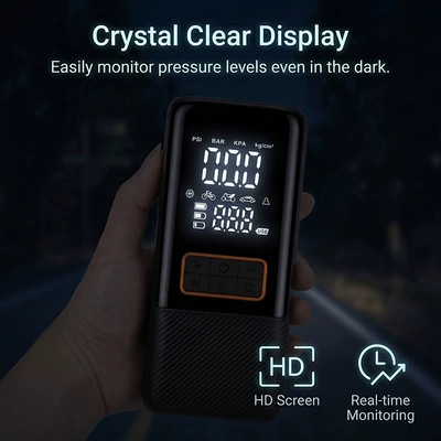 Display, Rechargeable Wireless Electric – Hava nasosu