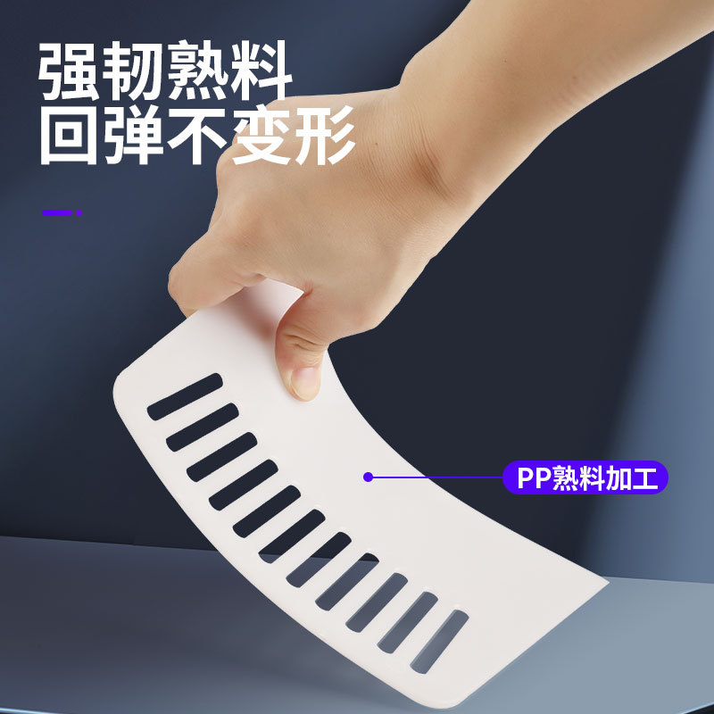 espesar y aumentar raspador de plástico pegado papel pintado tela de pared papel pintado masilla de película de construcción raspador herramienta raspador blanco image 4