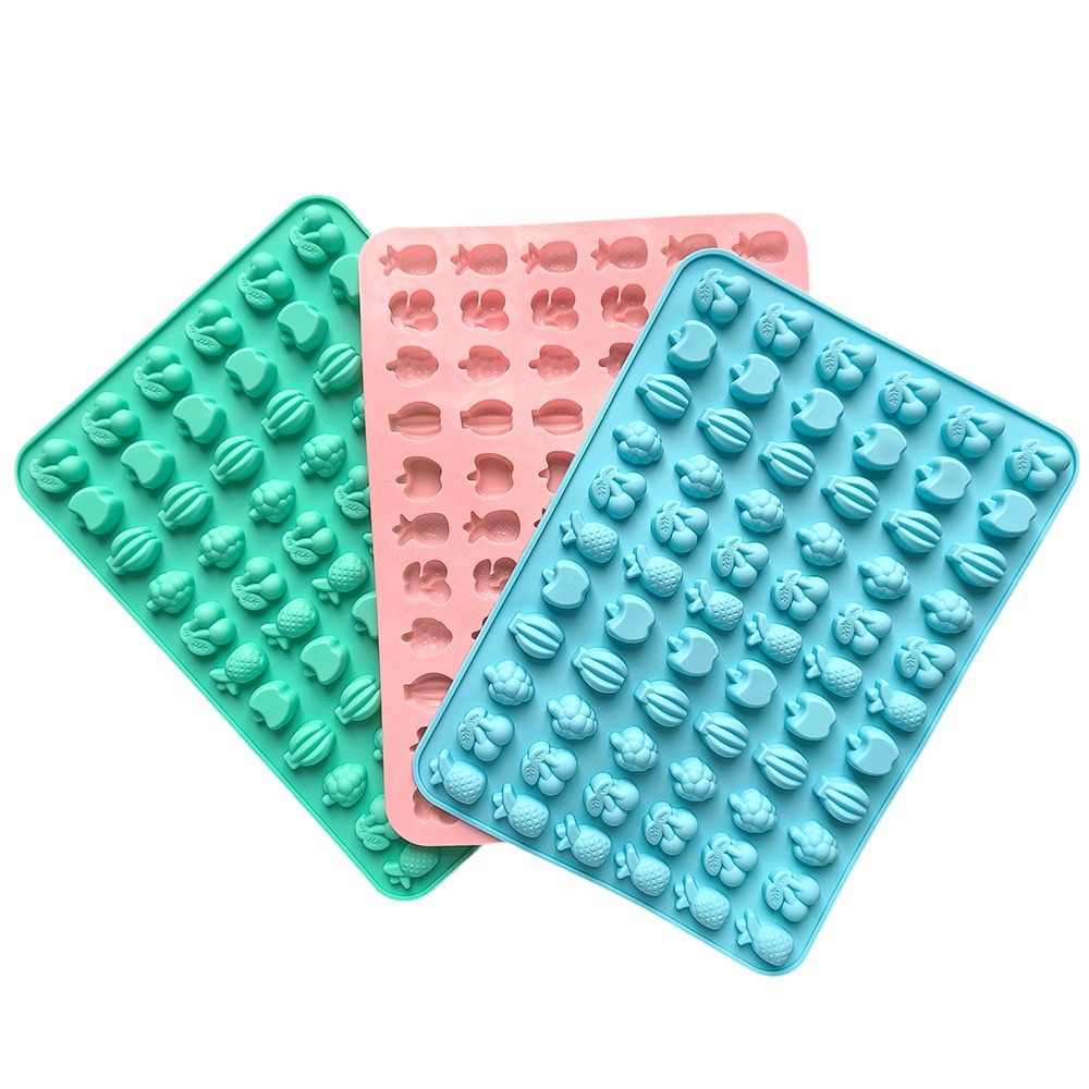 66 Fruit Pineapple 329 chocolate molde de silicona adecuado para molde de dulces molde de horneado de galletas DIY