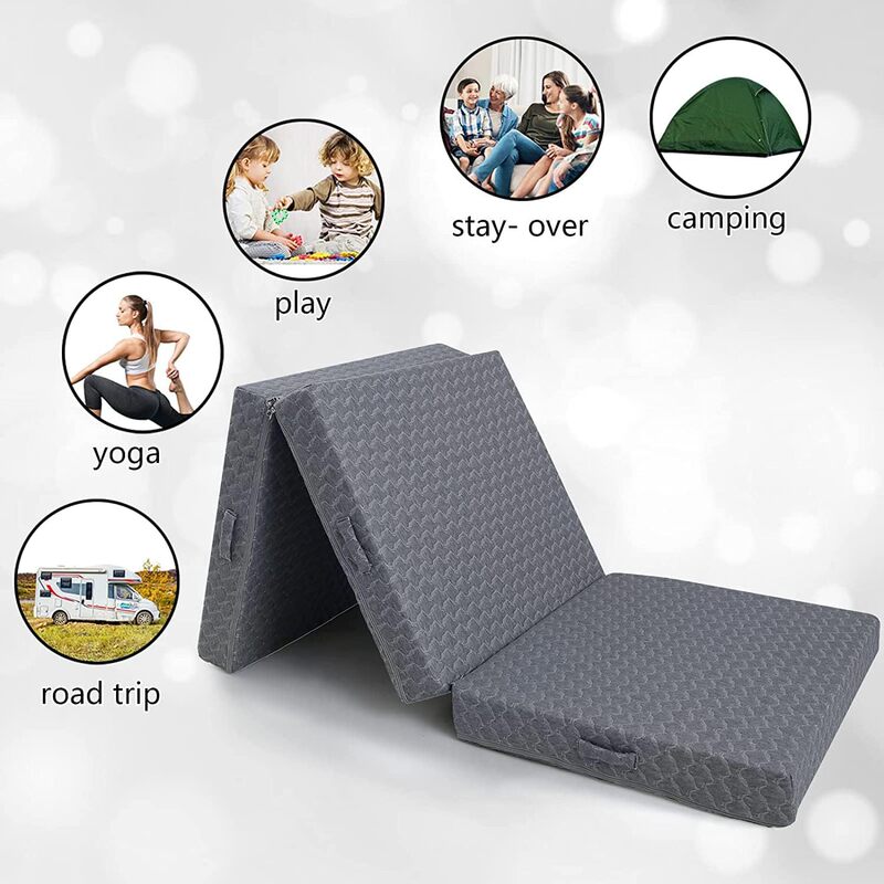 Portable Travel Car Tent Multifunctional Detachable Foldable Mattress A14 Home Hotel Washable Foam Sleeping Pad