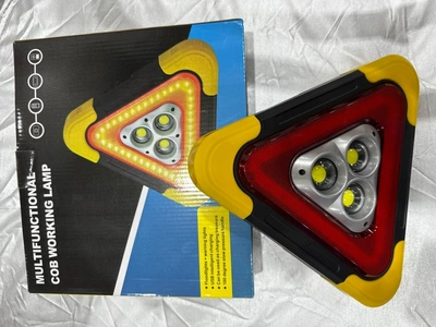solar-powered vehicle accessories warning – Warning sign - battery-powered-version-not-boxed