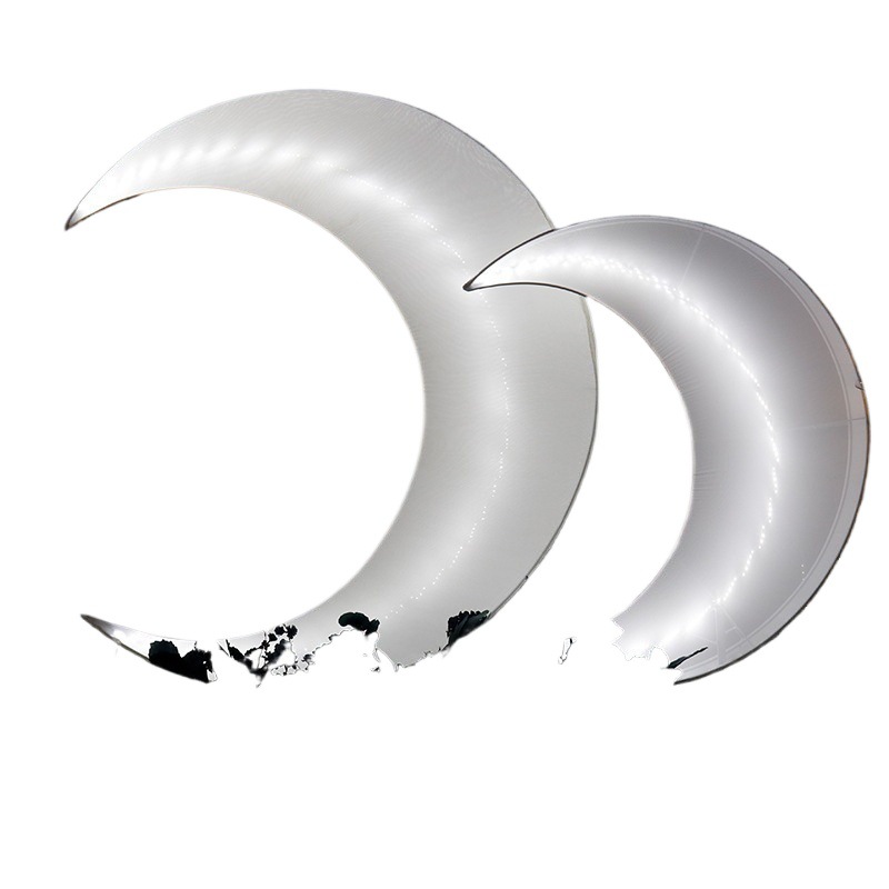 Iron Art Moon Accesorios para bodas Lámpara de guía de carretera Meichen Hotel Estilo moderno Salón de cine Decoración del lugar del escenario Accesorios