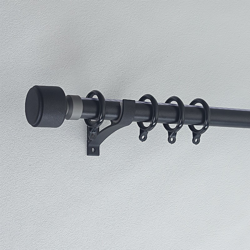 aleación de aluminio gruesa silenciosa cortina galvanizada rieles Roma barra de cortina lateral monorril deslizante Keqiao al por mayor rieles recto