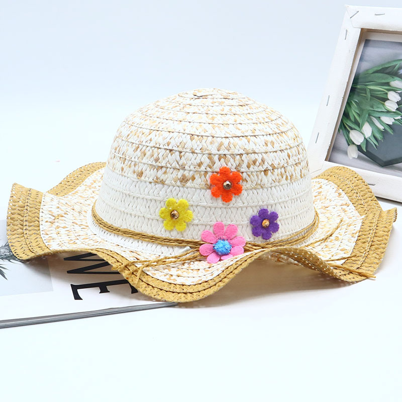 밀짚 네 꽃 카키