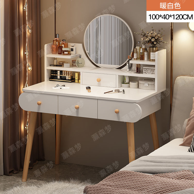 100cm 더블 레이어 4 펌프 웜 화이트 + 고화질 거울