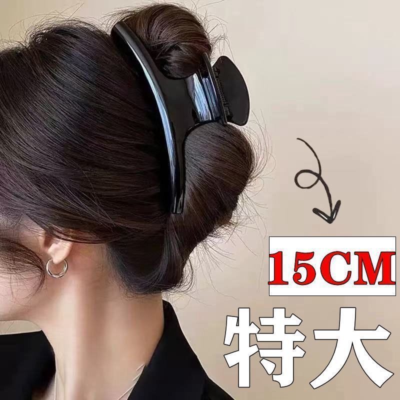 Clip de cabello francés de tamaño king, clip de cabello negro, clip de tiburón para niños, otros colores sólidos, venta caliente