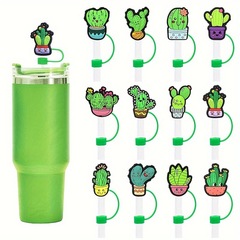 Cross-border exclusive product, palm tree shaped suction cup decoration, 10mm suction cup anti-static cover, detachable cartoon suction cup cover.