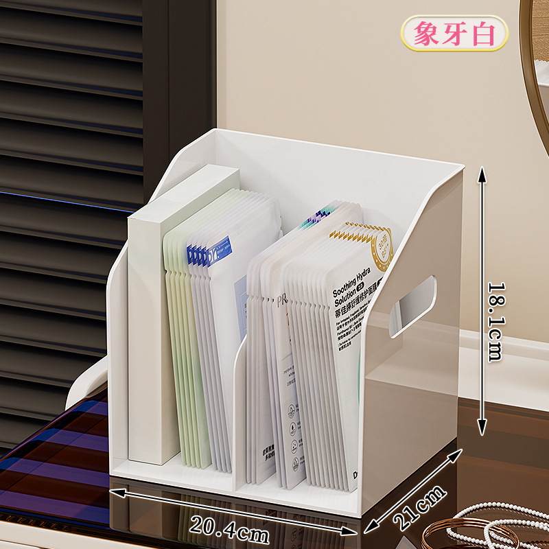 Caja de almacenamiento de cosméticos, escritorio, caja de almacenamiento de alta calidad, tocador de gran capacidad, productos para el cuidado de la piel, máscara de lápiz labial, estante de almacenamiento