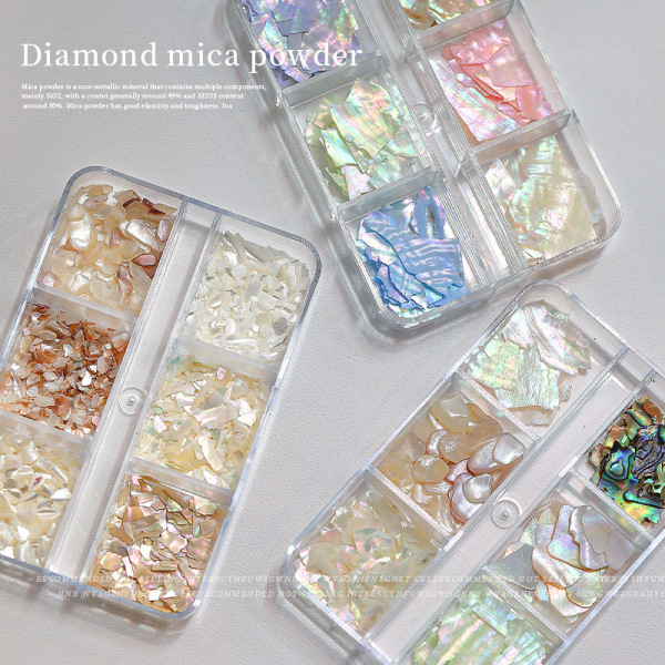 Ultra thin organic nail decoration