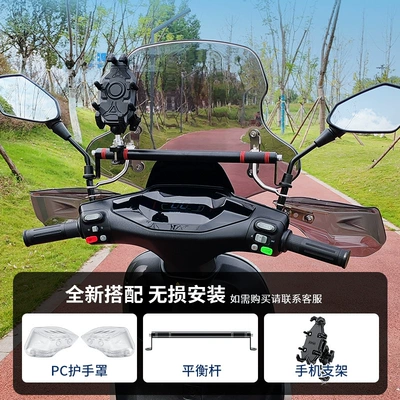 Motorcycle front windshield: Windscreen for No. 9