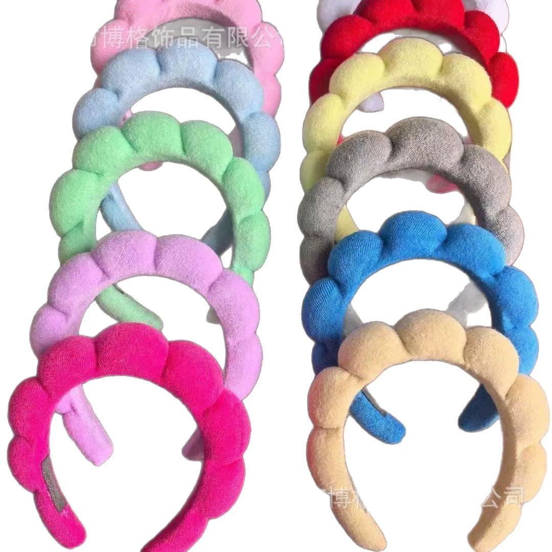 [Новинка на распродаже] girls sponge headband, лицо умывание и макияж, головной убор для выхода