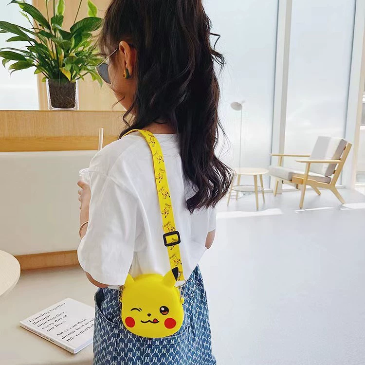 Cartoon silicone children's bag, small cute coins, custom-made