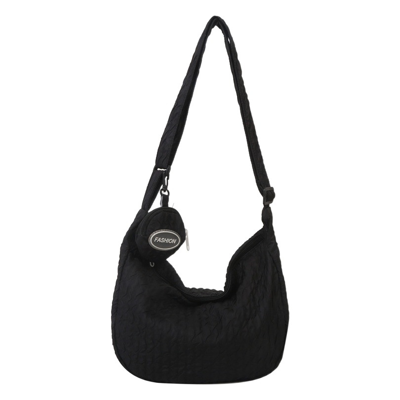 Bolso de mano de moda simple de las mujeres de las axilas de cercanías casual pequeña bolsa 2023 estilo coreano nicho diseño textura bolso de hombro