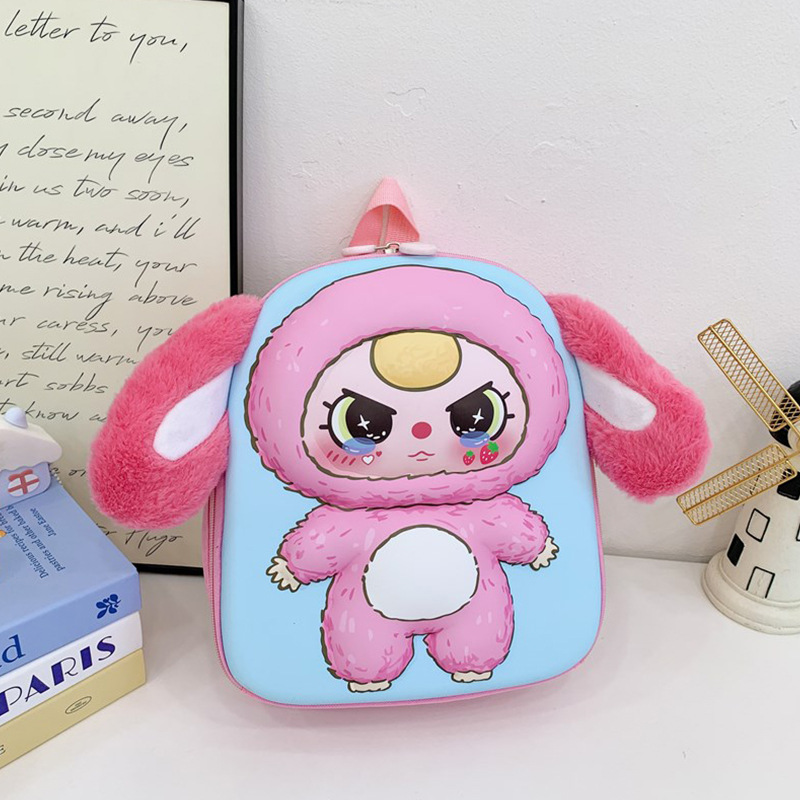 Mochila infantil lindas mochila de niña caricatura niños mochila de jardín de infantes respirada preescolar mochila de niña pequeña