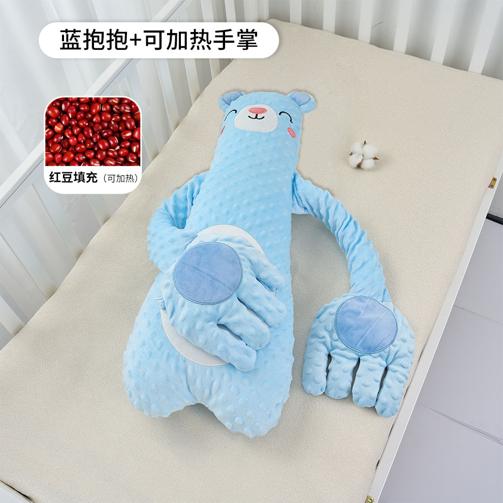Bebé palmada y artefacto mágico para tranquilizar a los bebés, palma de mano para dormir, bebé acostado para dormir, almohada para evitar conmociones, abrazo para dormir, almohada para acariciar el trasero