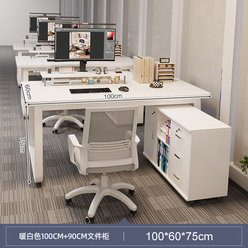 Escritorio simple mesa de oficina moderna mesa de personal mesa y silla combinación de personal personal de escritorio simple escritorio para el hogar escritorio para computadora