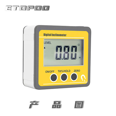 ETOPOO New inclinometer 4*90 degree IP54 LCD Screen Magnetic force digital display liquid crystal Dip Inclinometer Discount