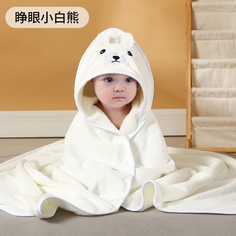 睜眼小白熊