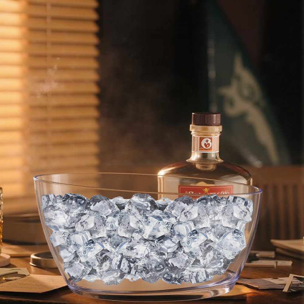 新款大容量透明20L户外 聚会 派对红酒 啤酒 香槟冰镇桶冰桶