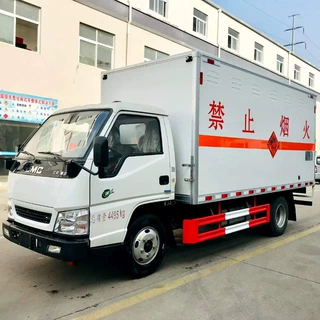 江淮8米6危险品厢式车腐蚀性物品厢式运输车新款质优