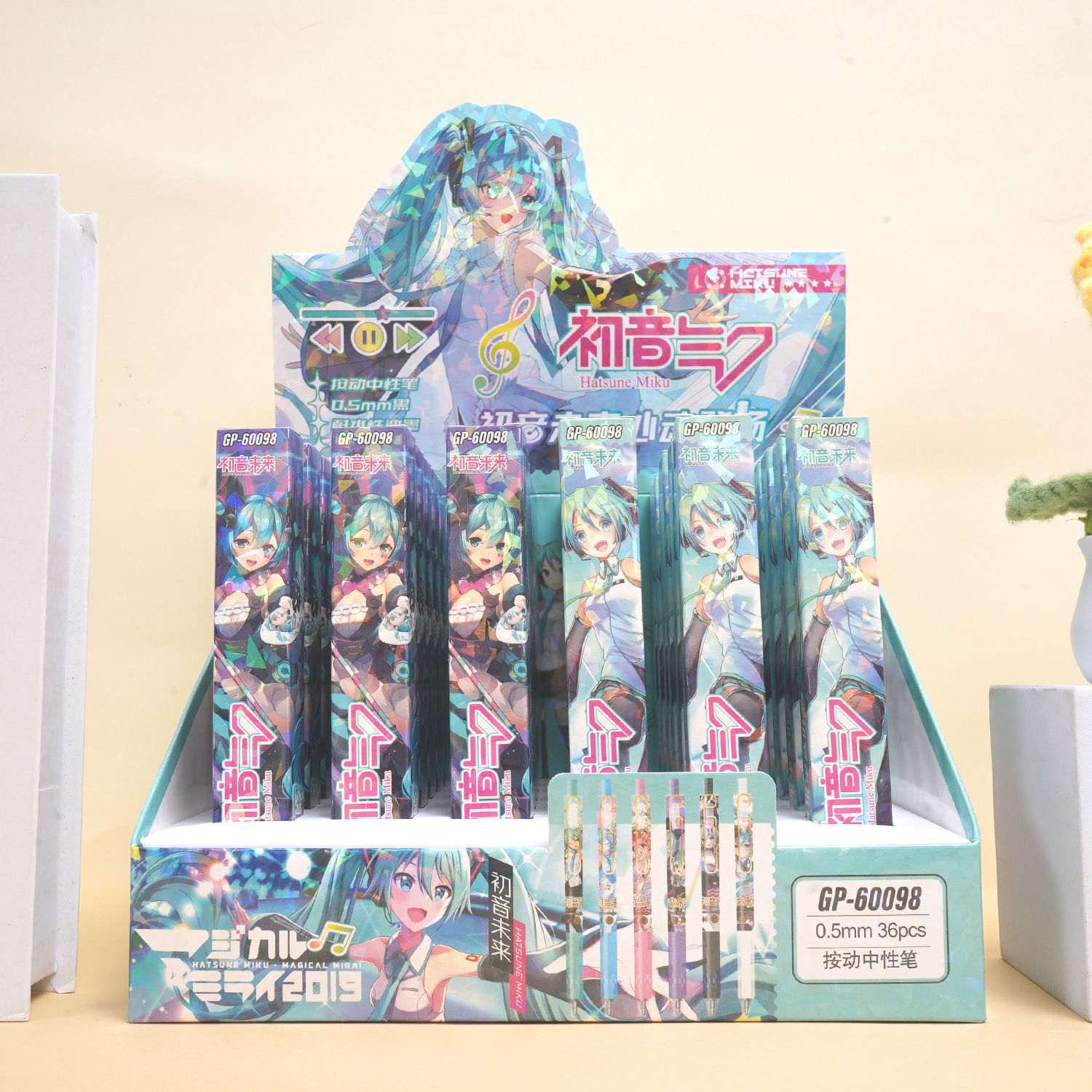 GP-60098 하츠네 미쿠 블라인드 박스 펜 [단가]