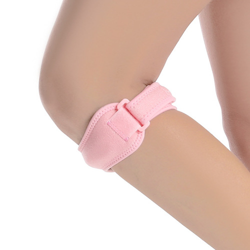 Manufacturer Direct Supply Sports Knee Support Fitness Running Jump Rope Compression Adjustable Silicone Patella Support Knee Strap Shock Absorbing Patella Strap
