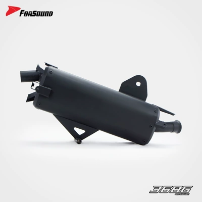 Suitable for the modified motorcycle model Shengshi 368G/E/K26, original factory appearance exhaust pipe tail section, direct connection without damage