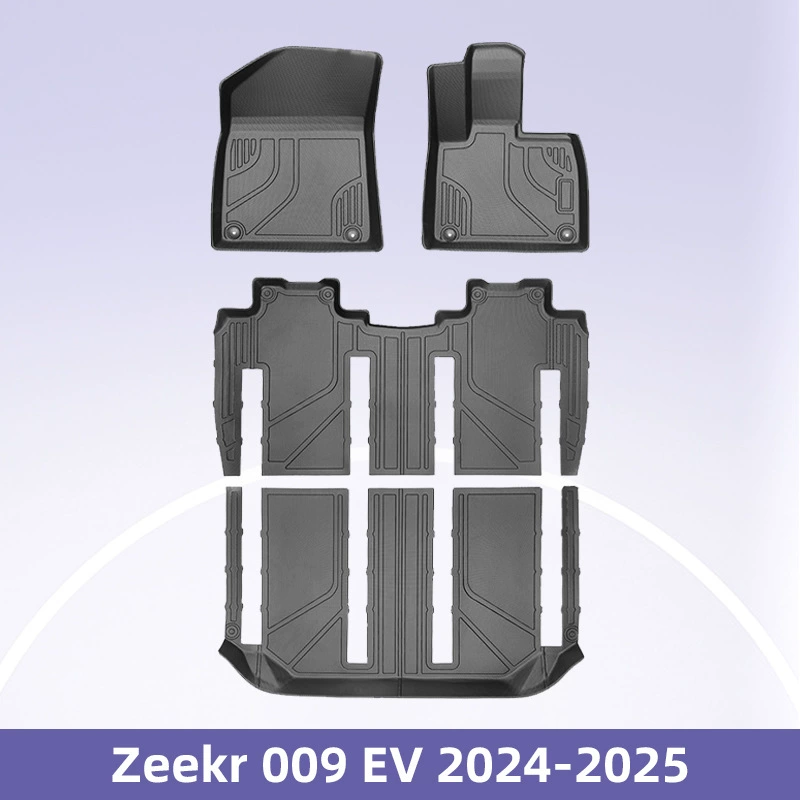 Подходит для Zeekr 009 FV2024-2025 правого руля 3D всепогодный материал TPE автомобильная ножка подушка хвоста