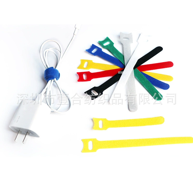 Нить для укладки кабелей на липучке спина к спине цветная самоклеящаяся повязка Расширенная шнурок Расширенная Пряжка игольчатая голова кошки