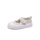 Mary Jane Canvas Shoes Girls 2023 Summer New Children's Biscuit Shoes Breathable Casual Middle School Children's Sneakers