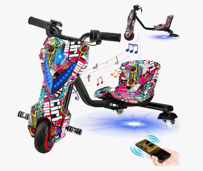 Cross - Border Special for Adult V Electric triciclo drifting car wholesale Battery Side triciclo Big Capacity Battery image 9