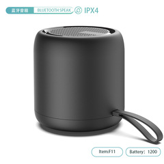 2024 Cross-border New Mini Bluetooth Speaker Waterproof Outdoor Portable Speaker Small Steel Cannon Gift Speaker Wholesale
